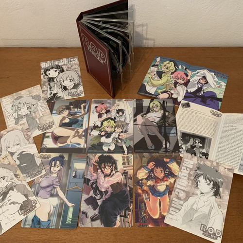 Read or Die R.O.D.+ DVD Limited Book Collectors Edition Box Set like new, Anime Manga