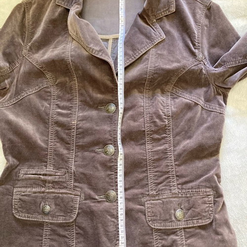 Elastic spring jacket like new, size M/L, brown