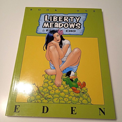Liberty Meadows Book One Eden 2003 by Frank Cho like new