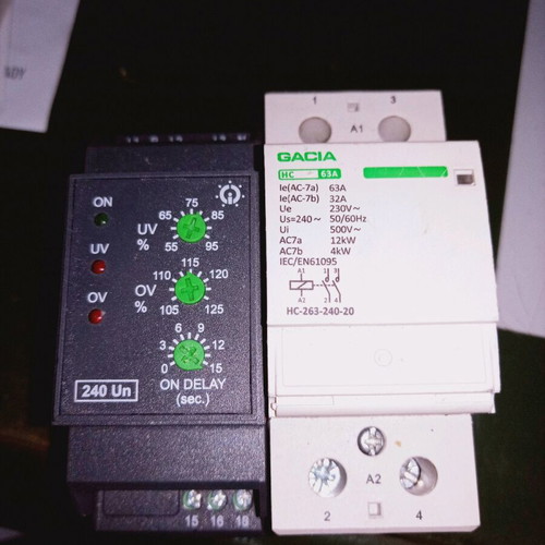 Single-phase voltage monitor like new
