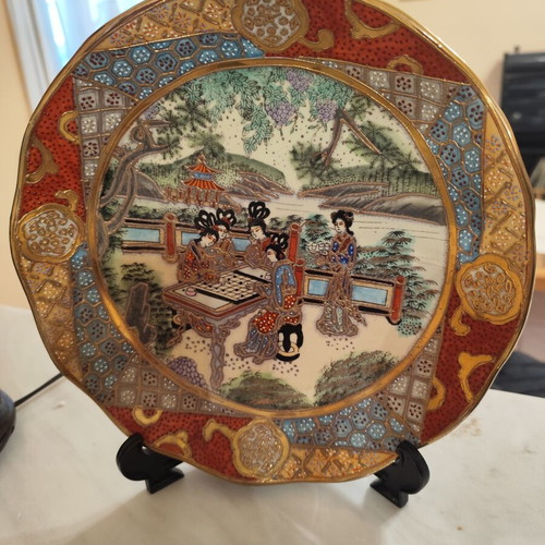 Royal Satsuma decorative collection used, hand painted, excellent condition