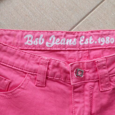 Bsb pink shorts like new, mid-rise mini