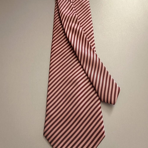 Joe Smith Homme tie new with red and white diagonal stripes