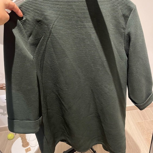 Jacket vest oil used without fastenings