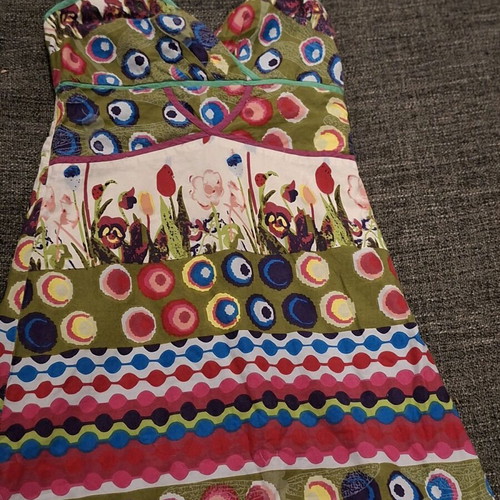 Desigual summer dress size S like new, multicolored