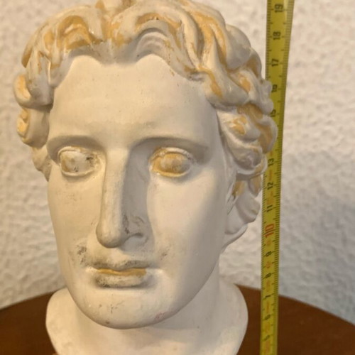 Alexander the Great decorative head used