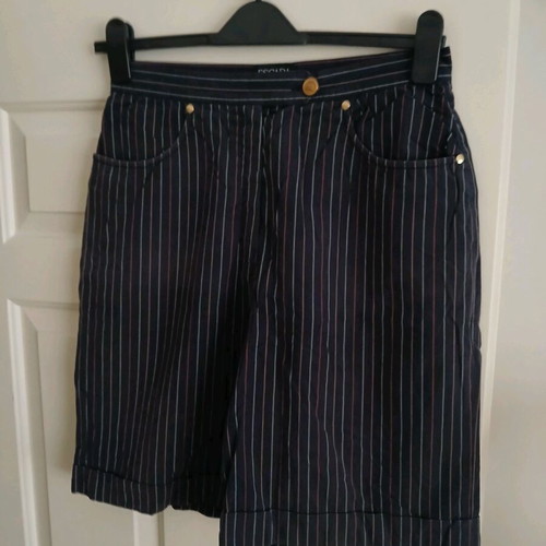 Escada Sport striped bermuda culottes like new, cotton