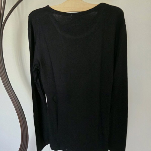 Dolce & Gabbana women's long sleeve t-shirt used, size Medium, black