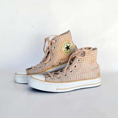 Converse All Star boots used, brown/beige, size 37.5