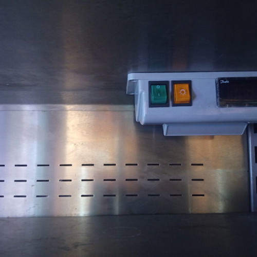 Refrigerated Display Case with Built-In Unit used