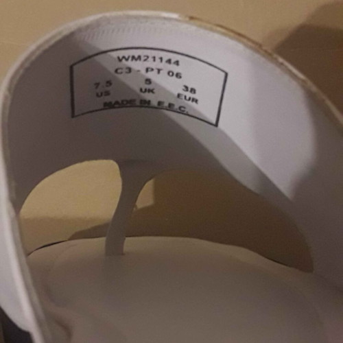 Keds Women's White Sandals Size 38 New