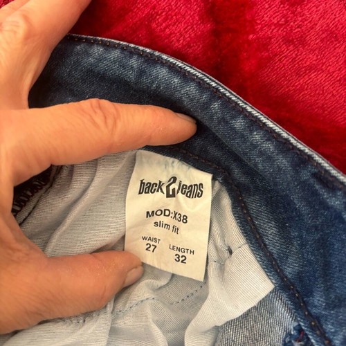 Back2jeans blue jeans like new, size M