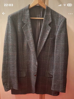 Туидено сако Rocanas като ново, сиво, размер M/L