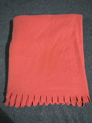 IKEA POLARVIDE fleece blanket used, 130x170cm