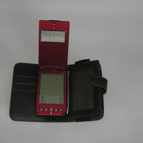 Palm Handspring Visor PDA used with accessories and software