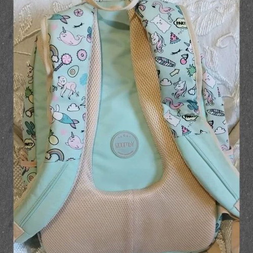 Goompy school backpack used with four large compartments