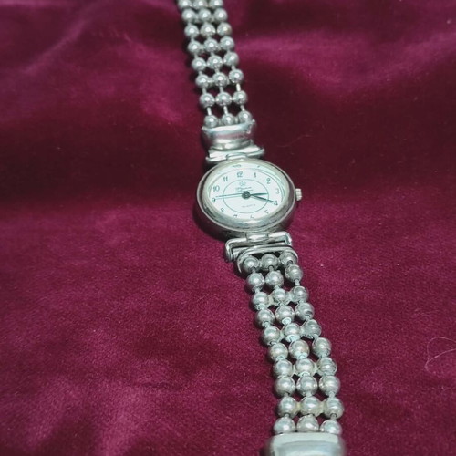 Silver 925 vintage wristwatch women's like new Prince silvero