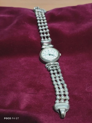 Silver 925 vintage wristwatch women's like new Prince silvero