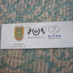 Aek-Besiktas Football Ticket International Friendly Match 31/7/2002