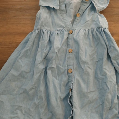 Cotton dresses like new, pack of two, size 104 cm