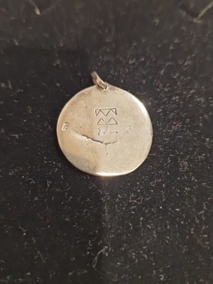 Aigner silver pendant like new