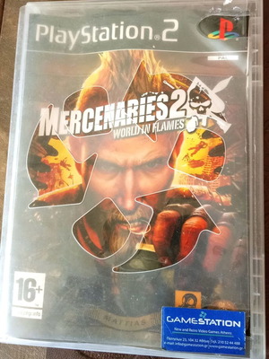 Mercenaries 2 World in Flames PlayStation 2 μεταχειρισμένο παιχνίδι δράσης
