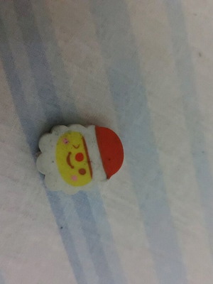 Santa Claus eraser like new