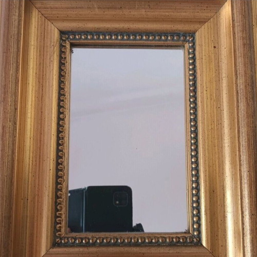 Mirror in frame used 33x25 cm