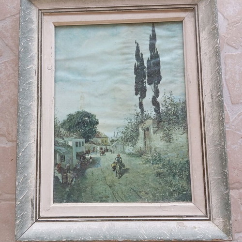 Vintage print framed used 29×37