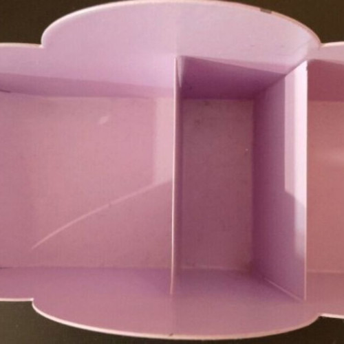 Unicorn piggy bank and metal pencil holder used, cloud shape with 3 compartments, pack