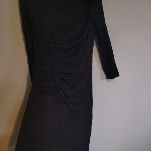 Fornarina black fitted dress like new
