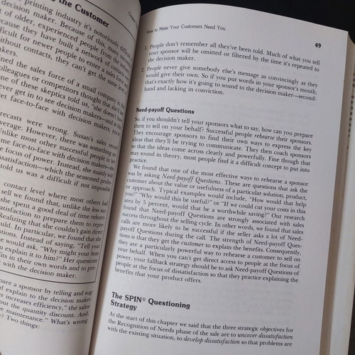 Book Major Account Sales Strategy Neil Rackham like new