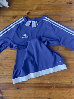 Μπλουζάκι Adidas παιδικό μεταχειρισμένο, μπλε, μέγεθος XL 166-176 εκ