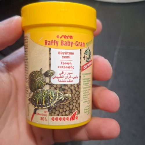 Sera Raffy Baby-Gran Nature turtle food 100ml 30g