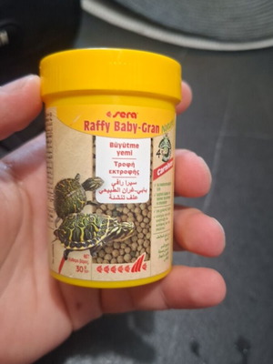 Sera Raffy Baby-Gran Nature τροφή για χελώνες 100ml 30g