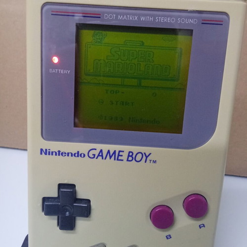 Super Mario Land Nintendo Game Boy cartridge, authentic, no label