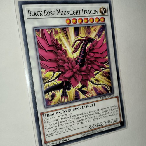 Black Rose Moonlight Dragon Yu-Gi-Oh! card, common rarity