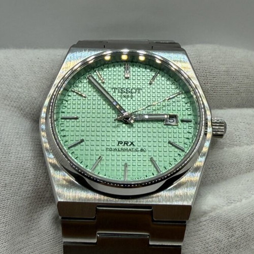 Tissot PRX Powermatic 80 green watch