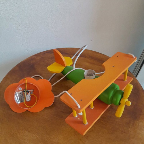 Children's ceiling light used for kids room with defects