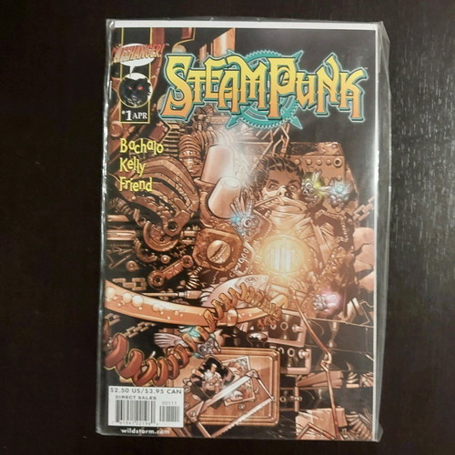 Steampunk comic series 13 issues like new