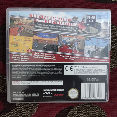 Tony Hawk's Downhill Jam Nintendo DS used
