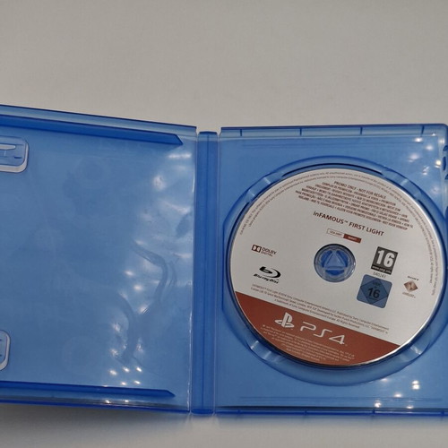 inFAMOUS First Light PS4 game, French promo disc