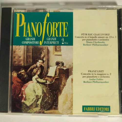 Pianoforte 2 like new, classical music CD with Tchaikovsky and Liszt