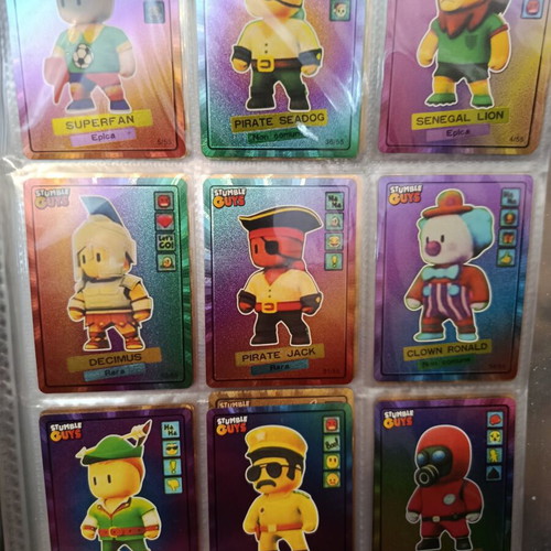 Stumble Guys special holo card collection 54 pcs 2024 series 2 like new