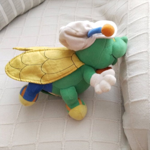 Stuffed doll used, collectible, needs maintenance