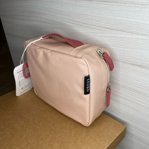Ekobo Lunch Bag blush and terracotta new insulated food bag