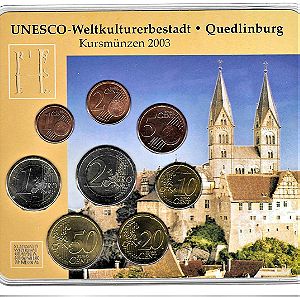 German coin euro set 2003 (A) UNESCO