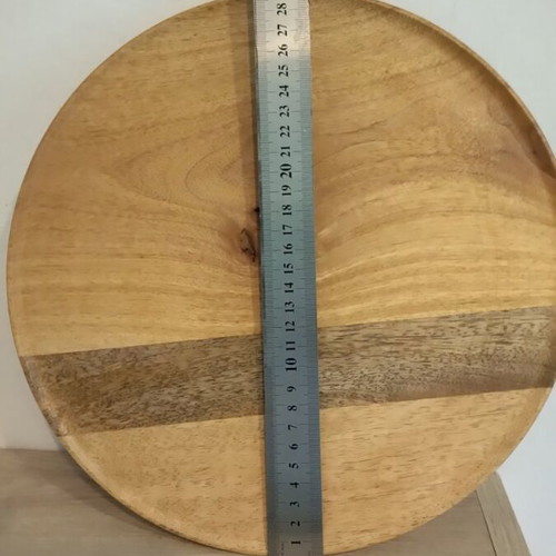 Aisberg Glasses set of six like new with bamboo serving tray