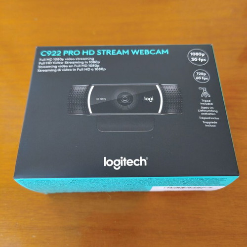Logitech C922 Pro HD Stream webcam like new