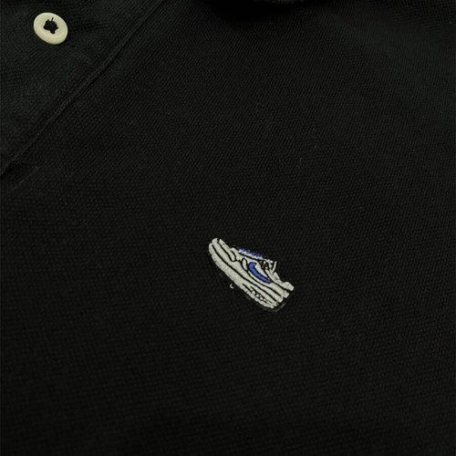 Nike men's polo shirt like new, black, size L
